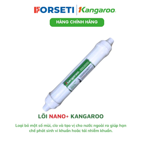 Lõi lọc Hydrogen Kangaroo - NANO Carbon + dùng cho máy lọc nước Kangaroo Hydrogen - Hàng chính hãng
