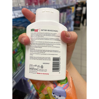 [NỘI ĐỊA ĐỨC] Dung dịch vệ sinh phụ nữ Sebamed pH3.8  Intimate Wash 200ml của Đức
