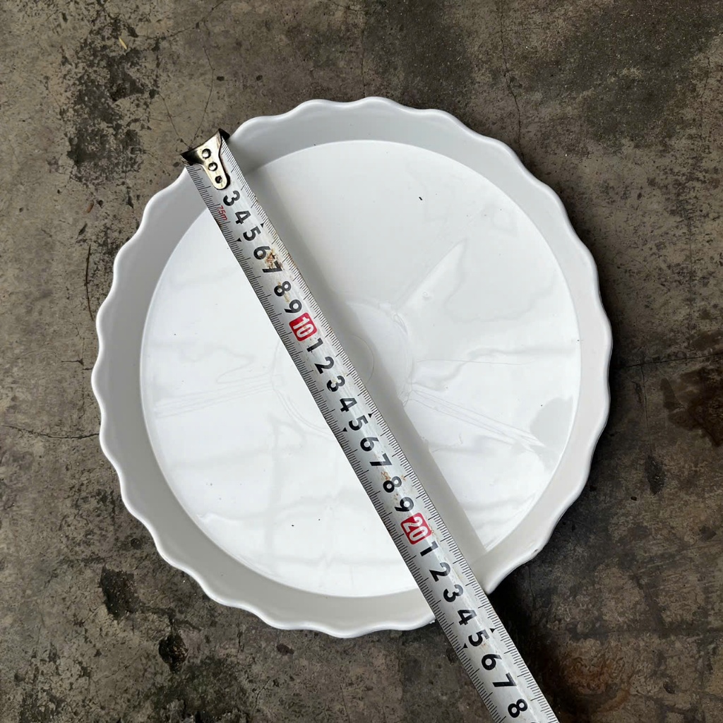 Đĩa lót chậu vuông/ tròn nhiều kích thước- Chất liệu nhựa cứng cao cấp, chịu tải lớn không nứt gãy