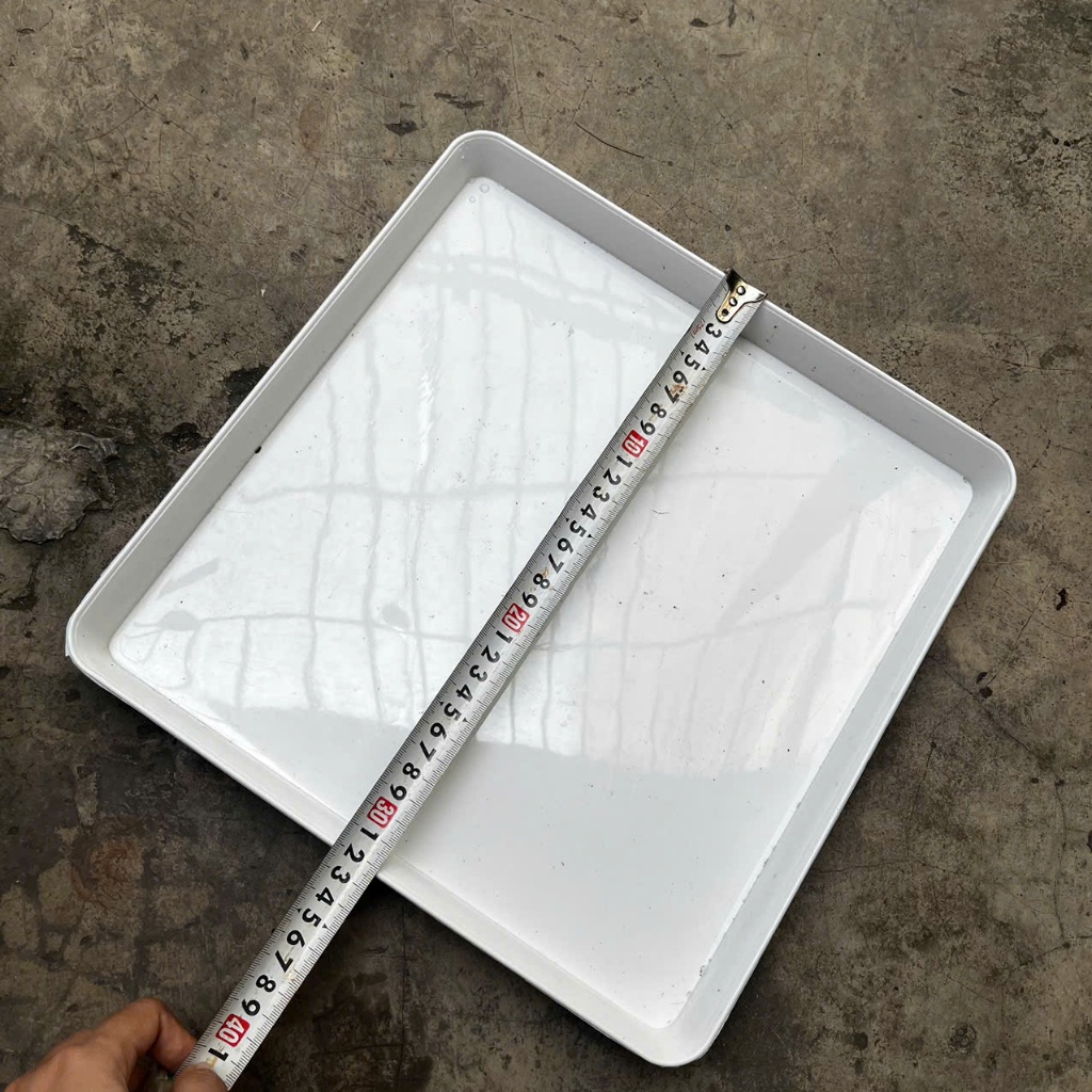 Đĩa lót chậu vuông/ tròn nhiều kích thước- Chất liệu nhựa cứng cao cấp, chịu tải lớn không nứt gãy