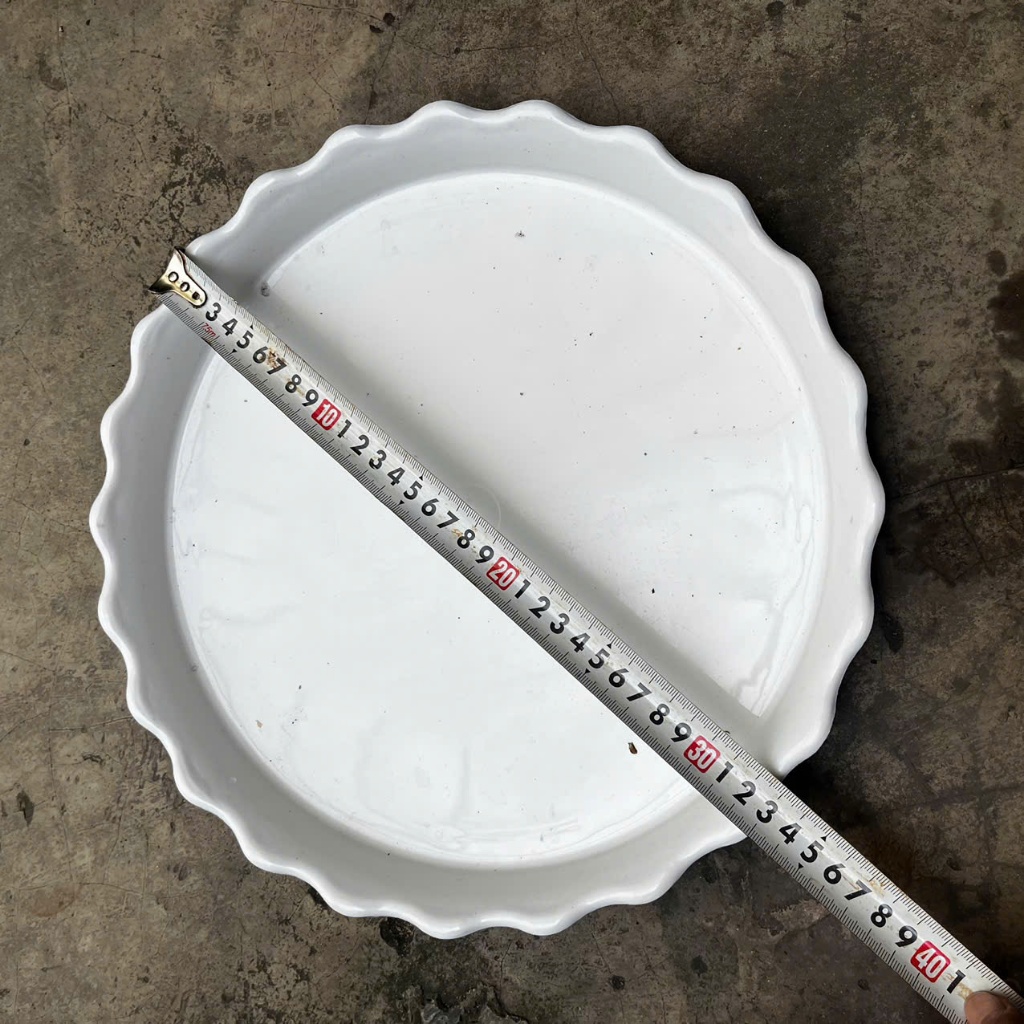 Đĩa lót chậu vuông/ tròn nhiều kích thước- Chất liệu nhựa cứng cao cấp, chịu tải lớn không nứt gãy