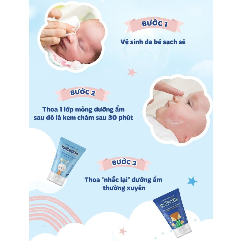 Ảnh Combo Kem chàm sữa và Kem dưỡng ẩm Kutieskin cho bé 30gr - KKCA01 4