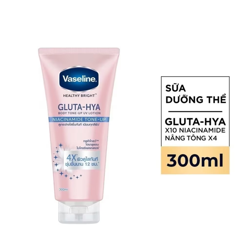 Sữa Dưỡng Thể Trắng Da, Chống Nắng Vaseline