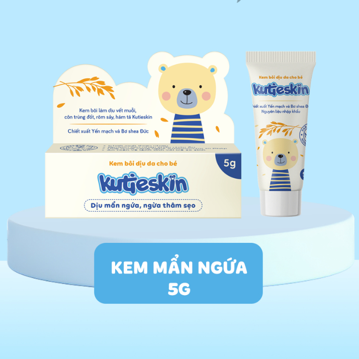 Ảnh Kem bôi dịu da cho bé Kutieskin 5gr 1