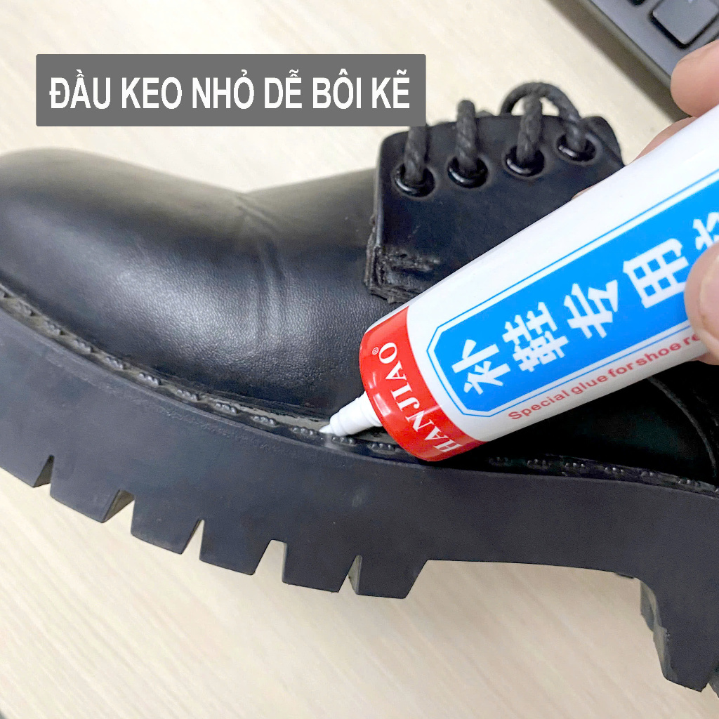 Ảnh Keo dán giày diêu dính K1323 dán chắc cho da, vải, cao su, PU 2