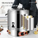Thùng hấp cơm điện thông minh Nồi hấp cơm Nồi cơm điện dung tích lớn Tủ hấp điện Máy hấp cơm Tủ cơm Nồi cơm điện — ảnh 7