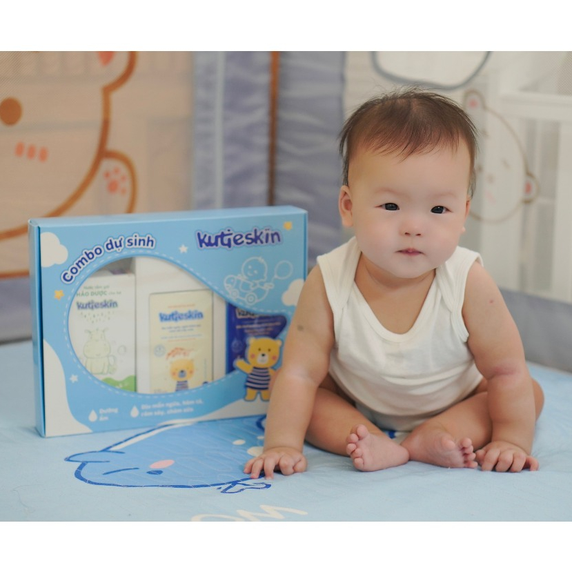 Ảnh Combo Dự sinh - Đón bé chào đời (Nước tắm gội + Kem dịu da + Kem dưỡng ẩm) - KDS01 4