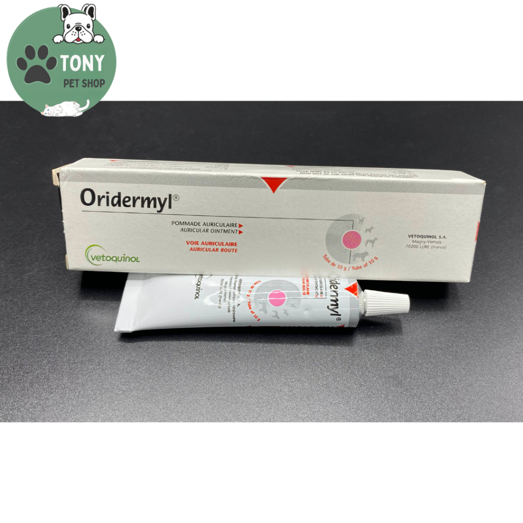 Sản phẩm nhỏ tai cho chó mèo oridermyl , combo 2 hộp