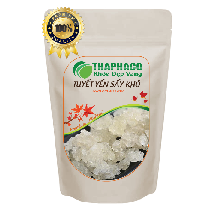 [Túi 500g] Tuyết yến sấy khô - Hàng sạch thơm cao cấp - Thảo Dược THAPHACO
