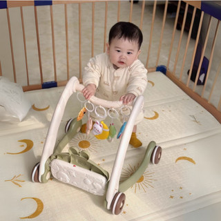 Thảm Nhạc Nằm Chơi Cho Bé, Thảm Nhạc Đa Năng 3in1 Kiêm Xe Tập Đi, Đàn Nhạc Cho Bé Phát Triển Toàn Diện