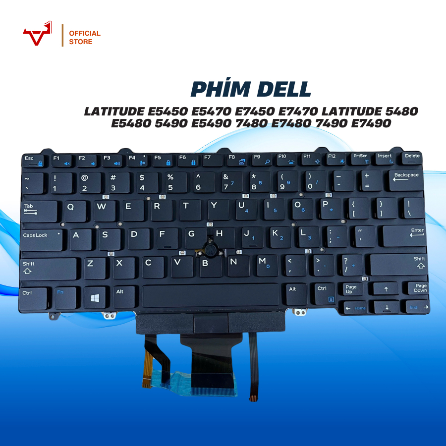 RapidSparesLtd Trackpoint Kappen - 5 Stück Ersatz-Zeigerkappen Für Dell Latitude Laptops