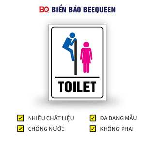 Biển TOILET hài hước độc lạ n175