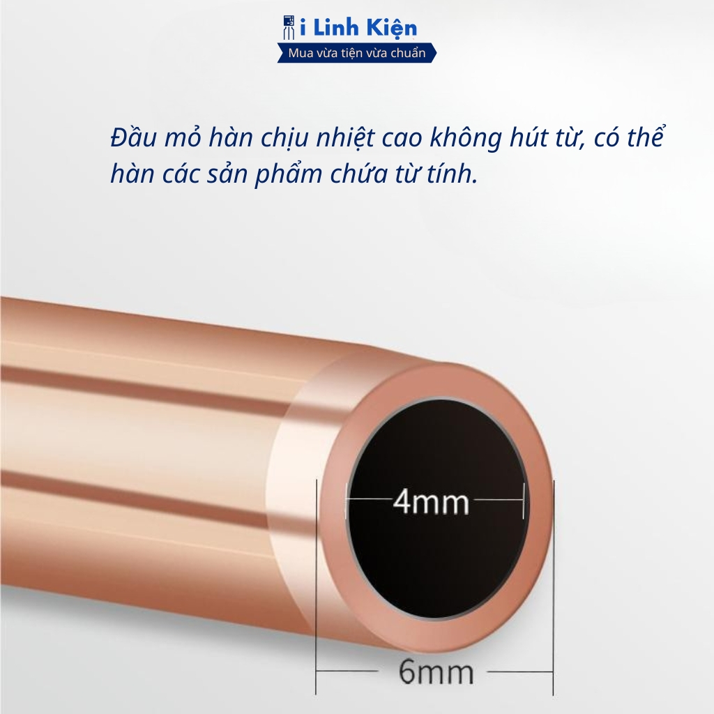 Mũi hàn đồng 900M, mũi hàn 936 chất liệu đồng bám thiếc tốt gia nhiệt nhanh chính hãng ilinhkien.