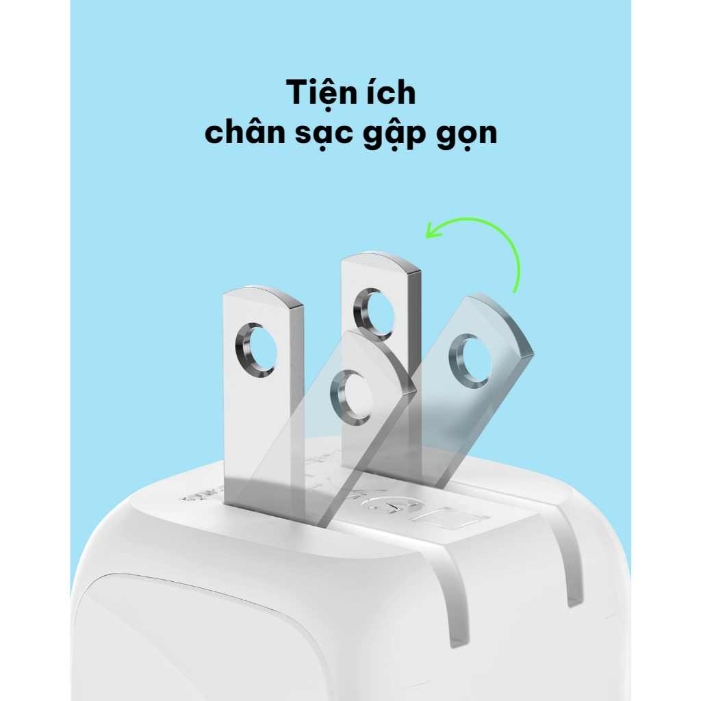 Ảnh Củ sạc nhanh 20W PD Belkin Cube Wall Charger, Thiết kế gọn nhẹ, tương thích với hầu hết thiết bị 4