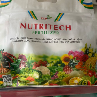 1kg Phân bón lá PK 52-34 CCV chính hãng giúp cây cứng cáp, chắc cành, lớn trái, chắc hạt cây ăn trái, lúa, cà phê