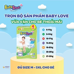 TÃ QUẦN BABYLOVE ĐỦ SIZE M/L/XL/XXL - HÀNGCHÍNHHÃNG-LÊMINHHƯƠNG SHOP