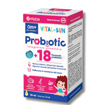 VITAL - BUN PROBIOTIC ( 10 ml) - Men Vi Sinh Probiotic 18 chủng.các vấn đề tiêu chảy, táo bón, đầy hơi, chướng bụng