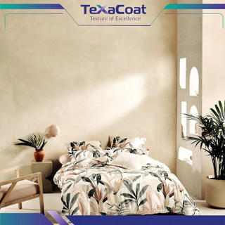Sơn hiệu ứng bê tông TEXACOAT màu be XT-123 chống thấm, chống mốc, nứt chân chim bền màu định mức 1Kg/m2