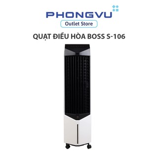 Quạt Điều Hòa Boss S-106 - Làm Mát 22–28m², Bình Nước Lớn, Remote, Hẹn Giờ, 3 Tốc Độ Gió - Bảo hành 24 Tháng