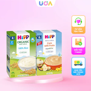 Bột ăn dặm HiPP nhiều vị cho bé từ 4 tháng tuổi trở lên (Hộp)