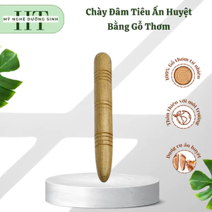 Chày Đâm Tiêu Ấn Huyệt Bằng Gỗ Thơm Mát Xa Các Huyệt Đạo Trên Cơ Thể, Giúp Lưu Thông Khí Huyết