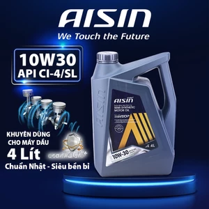 Dầu Nhớt Bán Tổng Hợp AISIN Econtech+ CI4/SL 10W30 4 Lít ECSI1034PB