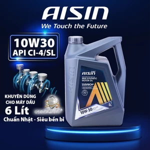 Dầu Nhớt Bán Tổng Hợp AISIN Econtech+ CI4/SL 10W30 6 Lít ECSI1036PB