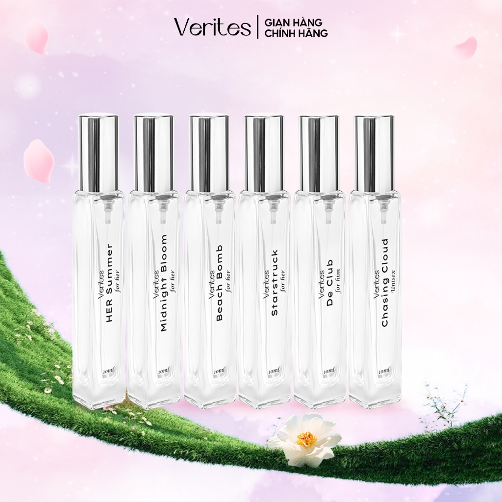 Ảnh Bộ Sưu Tập Trọn Bộ 11 Hương Nước hoa VERITES Minisize 10ml/chai 1