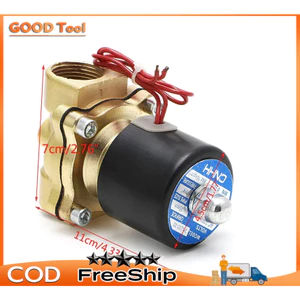 Van điện từ phi 21 27 34 thường đóng 220V van nước điều khiển bằng điện（2W160-15 [4 điểm] AC220）