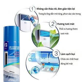 GLIT Xịt Vệ Sinh Làm Sạch Diệt Khuẩn Điều Hòa Hương Chanh Và Các Loại Quạt Thông Gió Tiện Lợi Dành Cho Gia Đình Vệ Sinh