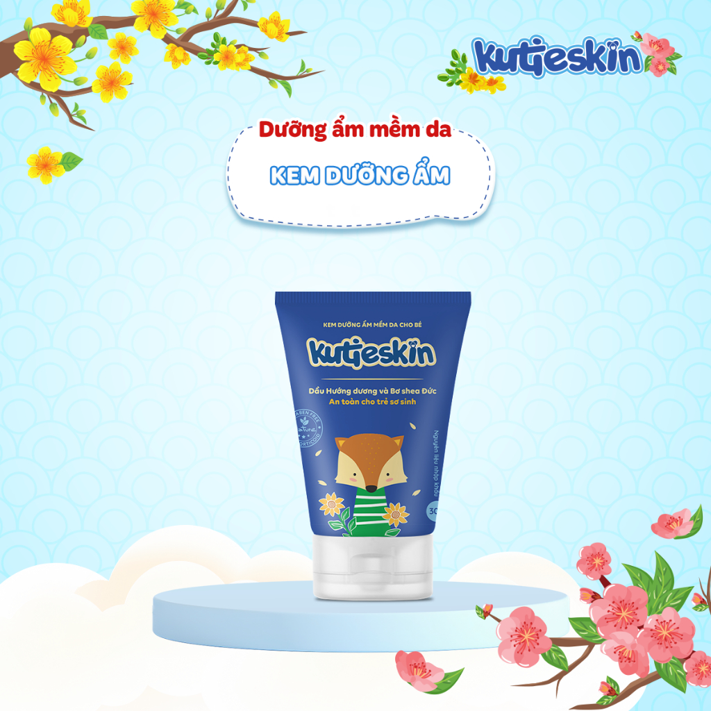 Ảnh Kem dưỡng ẩm mềm da cho bé Kutieskin - KKA01/03 1