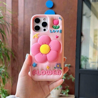 ốp điện thoại hoa tone hồng xinh( ốp iphone)