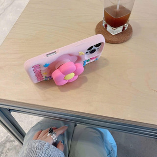 ốp điện thoại hoa tone hồng xinh( ốp iphone)