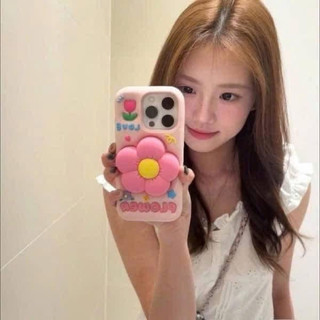 ốp điện thoại hoa tone hồng xinh( ốp iphone)