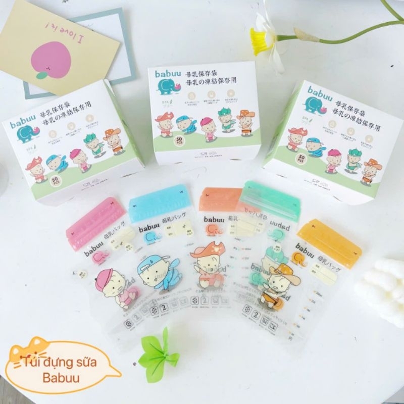 30 túi trữ sữa bột 120ml/200ml,túi đựng sữa mẹ mini,Mở túi dạng vòi,Được làm kín và chống rò rỉ,Khóa độ tươi của sữa