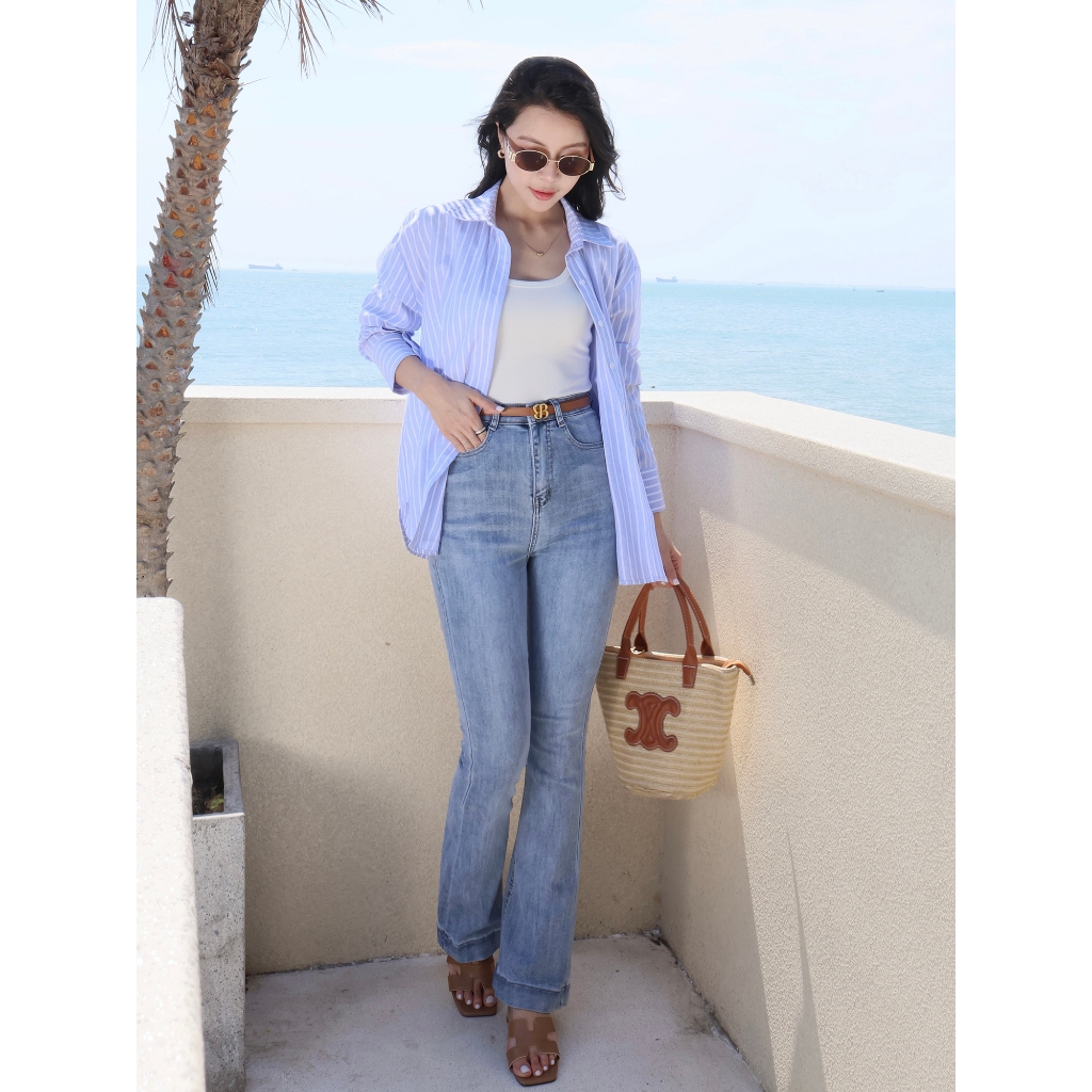 Ảnh BBSTORE’S Quần Jean Ống Loe Tôn Dáng - BBQ1671S 4