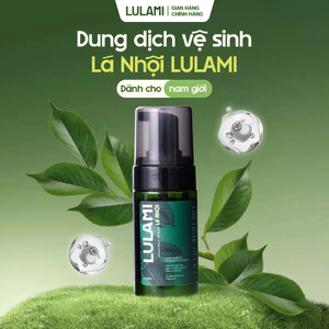 Dung dịch vệ sinh nam giới Lá Nhội LULAMI Sạch sâu và Thơm lâu Dạng bọt - Dung tích 110ml