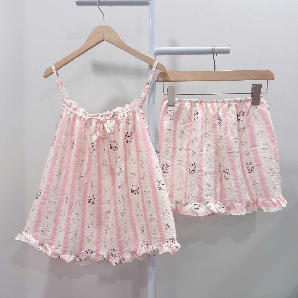 CottonKitty sọc hồng