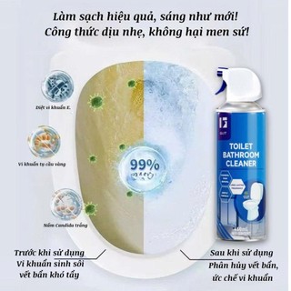 GLIT Xịt Tẩy Rửa Bồn Cầu và Phòng Tắm Hương Nhài Làm Sạch Tức Thì Diệt Khuẩn Nhanh Chóng, Loại Bỏ Vi Khuẩn Và Mùi Hôi Tr