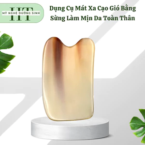 Cạo Gió Masssage Đa Năng, Chăm Sóc Da Toàn Thân Bằng Sừng Có Lợi Cho Da, Đánh Bay Vết Nhăn