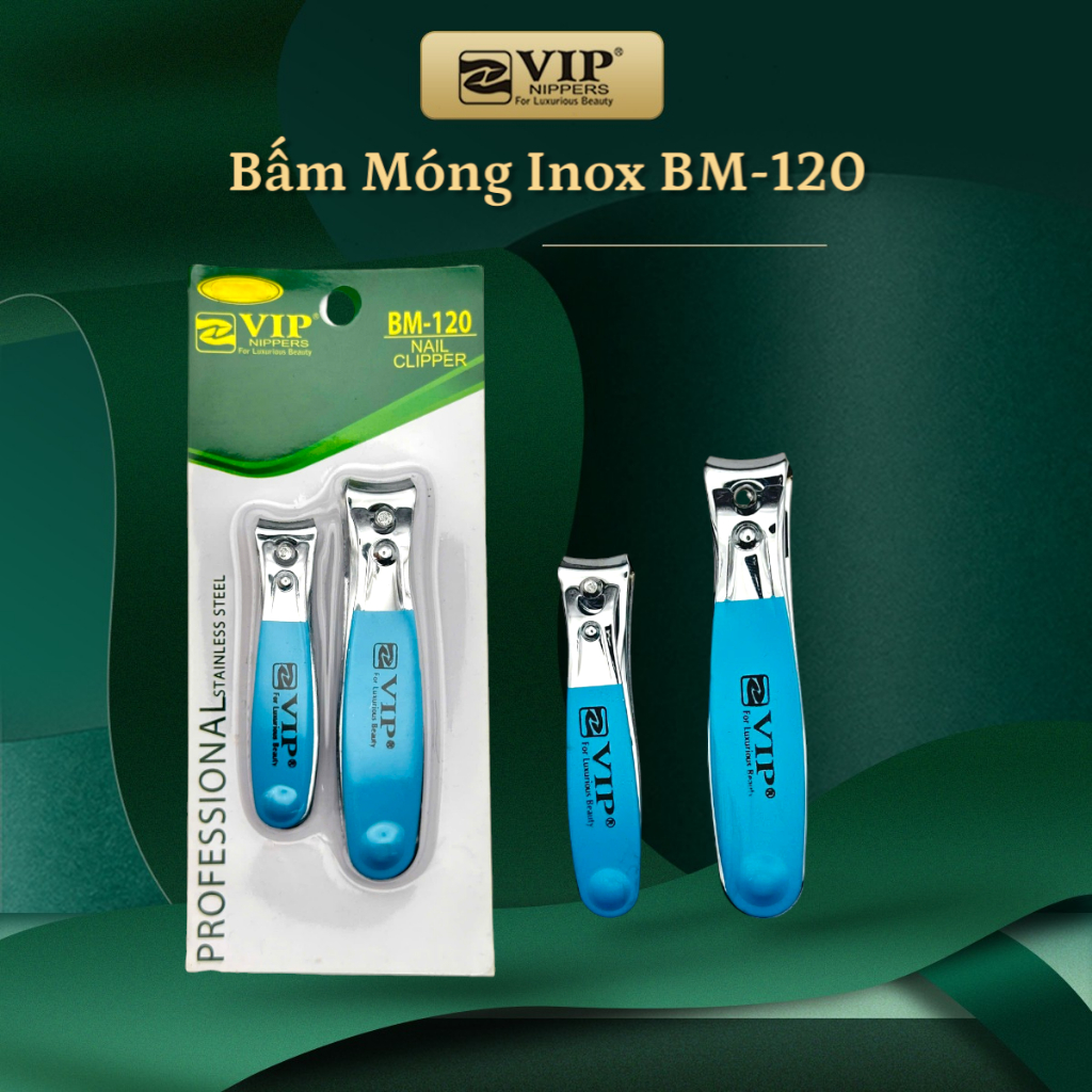 Bấm Móng Đôi Inox VIP, BM-120