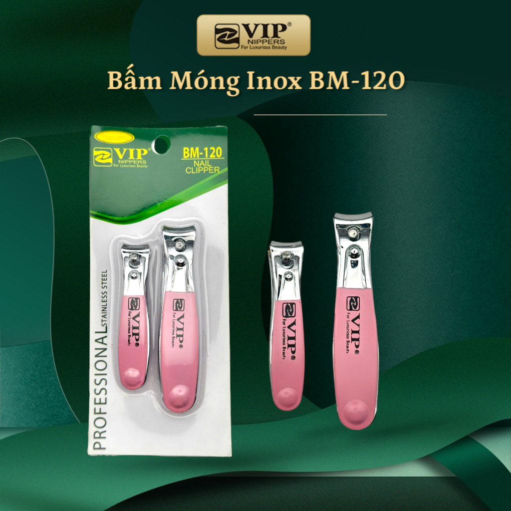 Bấm Móng Đôi Inox VIP, BM-120