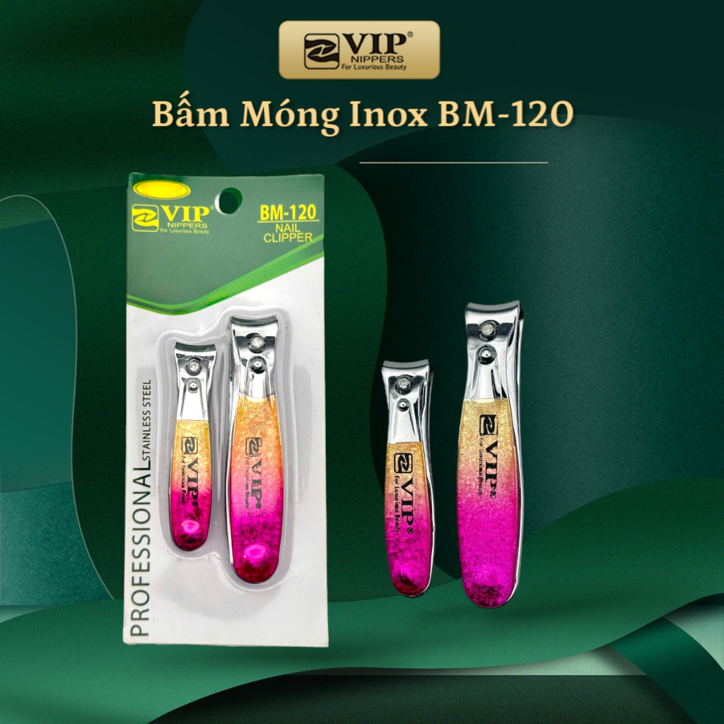 Bấm Móng Đôi Inox VIP, BM-120