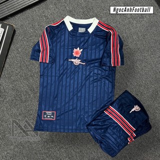 ( BỘ NGƯỜI LỚN ) Bộ Quần Áo Bóng Đá CLB Manchester United 2008, Áo Đá Banh Mu Retro 2008, Ronaldo - Vải Gai Thái Cao Cấp