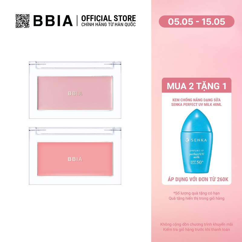 Ảnh Má hồng kem BBIA Ready To Wear Downy Cheek 3.5g 1