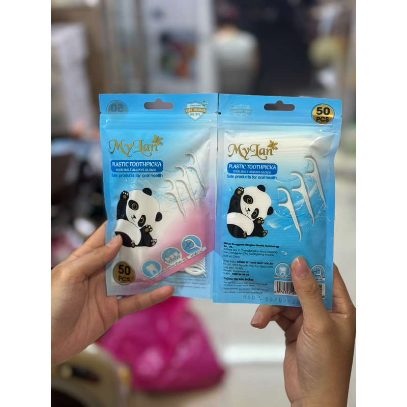 SET 5 TÚI - 250 TĂM CHỈ NHA KHOA CAO CẤP MYLAN