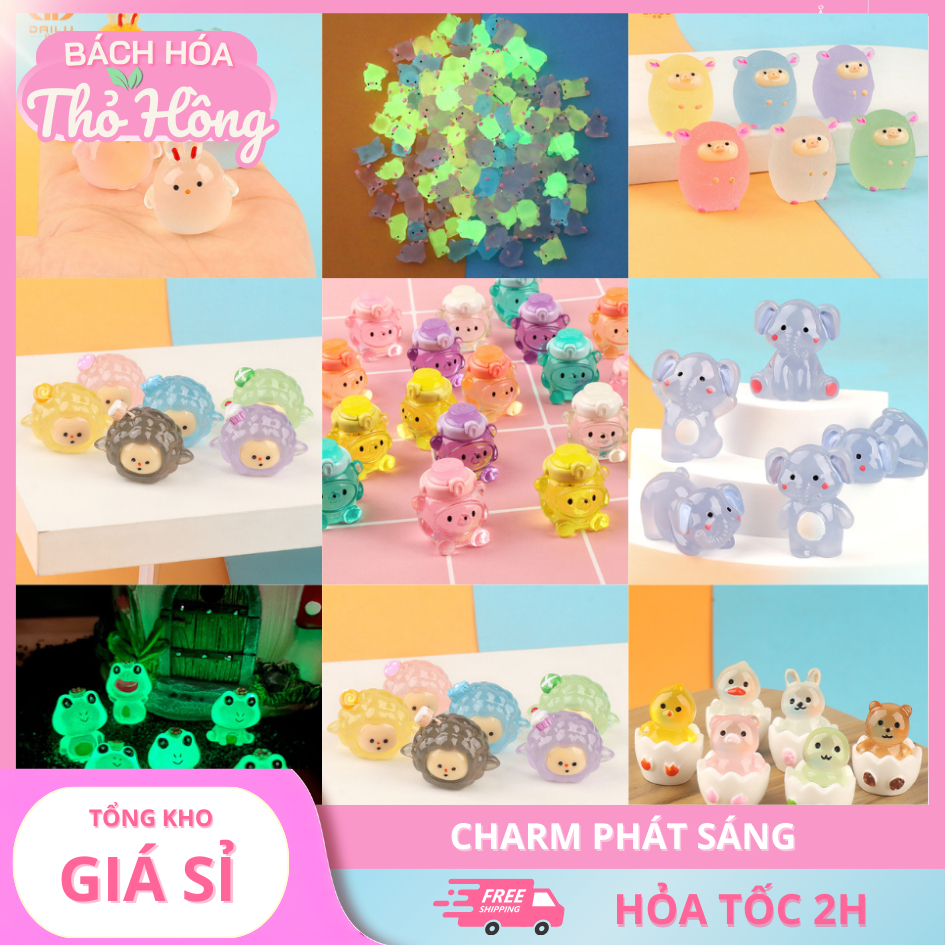 ✨CHARM PHÁT SÁNG DIY – HƠN 50 MẪU HOẠT HÌNH DỄ THƯƠNG 🎁