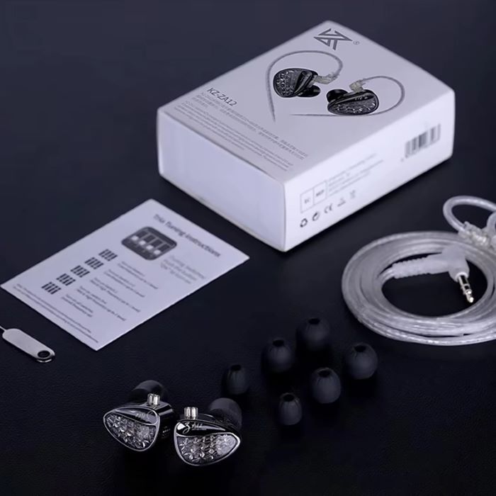 [NC] Tai Nghe In Ear KZ ZA12 | JAZZ, BALLAD, KHÔNG LỜI, NHẠC CỤ | Có Mic | BigBuy360 - bigbuy360.vn