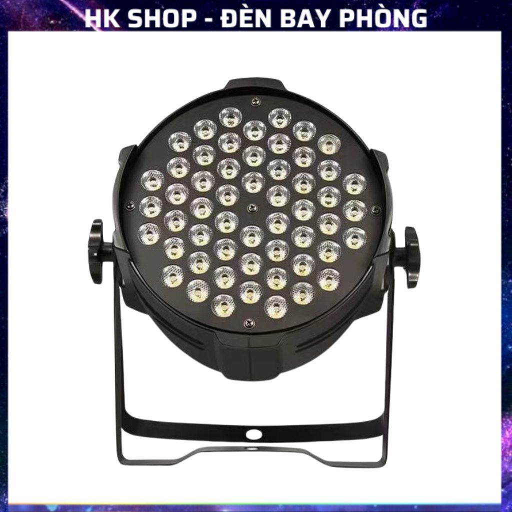 Đèn Par Led 54x9w 8in1 có Vàng Nắng Cực Sáng dùng pha màu cho sân khấu , tiệc party , đám cưới , karaoke , sân khấu