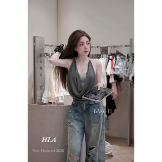 QCL1 A6481 Áo ba lỗ cổ đổ mix màu tông xám siêu hot siêu sang (freesize)